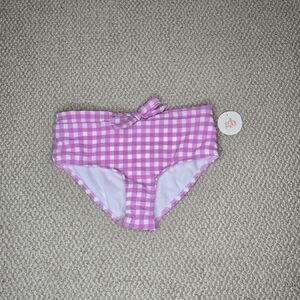 GB Girls Pink Gingham Bikini Bottom